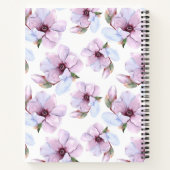 Jouw naam toevoegen | Romantic Floral Pattern Notitieboek (Achterkant)