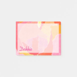 Jouw naam toevoegen Roos van kool IV Post-it® Notes