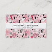 Jouw naam toevoegen | Roze natuurproducten Visitekaartje (Achterkant)
