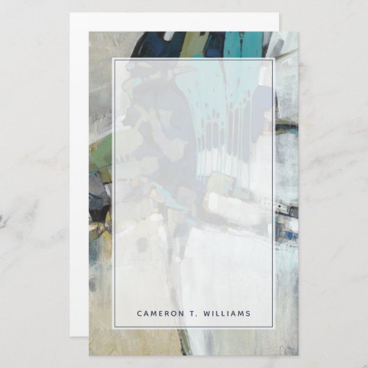 Jouw naam toevoegen | Scheiding Briefpapier (Voorkant / Achterkant)