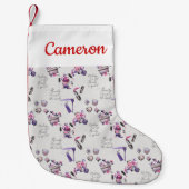 Jouw naam toevoegen | Schoonheid komt uit het binn Kleine Kerstsok (Voorkant)