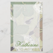 Jouw naam toevoegen | Serene Pastels II Briefpapier (Voorkant)