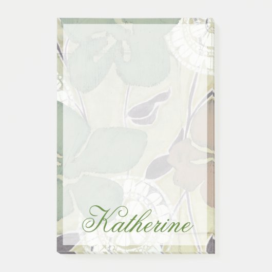 Jouw naam toevoegen | Serene Pastels II Post-it® Notes (Voorkant)