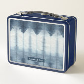 Jouw naam toevoegen | Shibori Indigio Print (Achterkant)