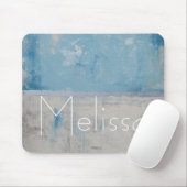 Jouw naam toevoegen | Silver Aura Muismat (Met muis)