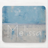 Jouw naam toevoegen | Silver Aura Muismat (Voorkant)