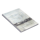 Jouw naam toevoegen | Sky Horizon - Neutrale kleur Notitieboek (Rechterzijde)