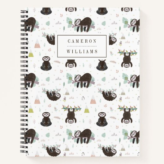 Jouw naam toevoegen | Slaapvrij Slaappatroon Notitieboek (Voorkant)