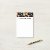 Jouw naam toevoegen | Slaapzoet-patroon Post-it® Notes (Op bureau)