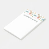 Jouw naam toevoegen | Sleuf en vriendenpatroon Post-it® Notes (Schuin)