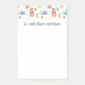 Jouw naam toevoegen | Sleuf en vriendenpatroon Post-it® Notes (Voorkant)