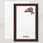 Jouw naam toevoegen | Sleufmodus Briefpapier (Voorkant / Achterkant)