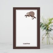 Jouw naam toevoegen | Sleufmodus Briefpapier (Staand voorkant)