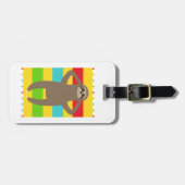 Jouw naam toevoegen | Slote op de strand Bagagelabel (Voorkant horizontaal)