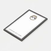 Jouw naam toevoegen | Sloth Mascot Post-it® Notes (Schuin)