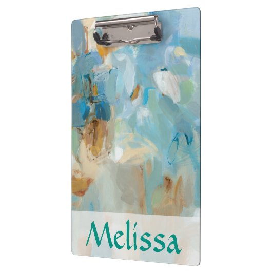 Jouw naam toevoegen | Sparkle Beach Klembord (Links)