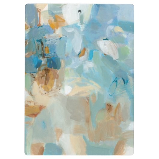 Jouw naam toevoegen | Sparkle Beach Klembord (Achterkant)