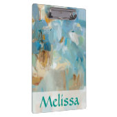 Jouw naam toevoegen | Sparkle Beach Klembord (Rechts)