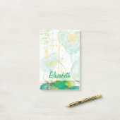 Jouw naam toevoegen | Splish Splash I Post-it® Notes (Op bureau)