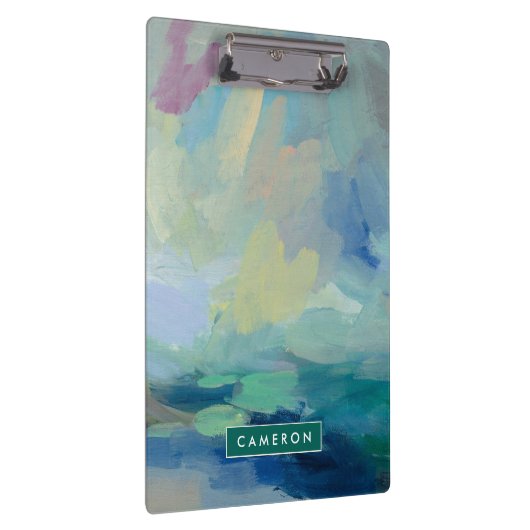 Jouw naam toevoegen | Storm I Abstract afdrukken Klembord (Rechts)