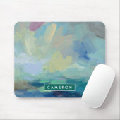 Jouw naam toevoegen | Storm I Abstract afdrukken Muismat (Met muis)