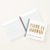 Jouw naam toevoegen | Stroomquota II Notitieboek (Binnen)