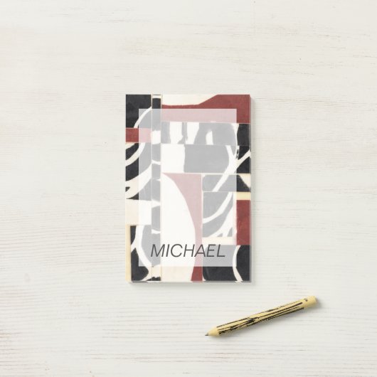 Jouw naam toevoegen | Stukken en delen I Post-it® Notes (Op bureau)