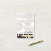 Jouw naam toevoegen | Stukken en delen II Post-it® Notes (Op bureau)