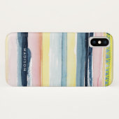 Jouw naam toevoegen | Sunset Stream I Case-Mate iPhone Case (Achterkant (horizontaal))