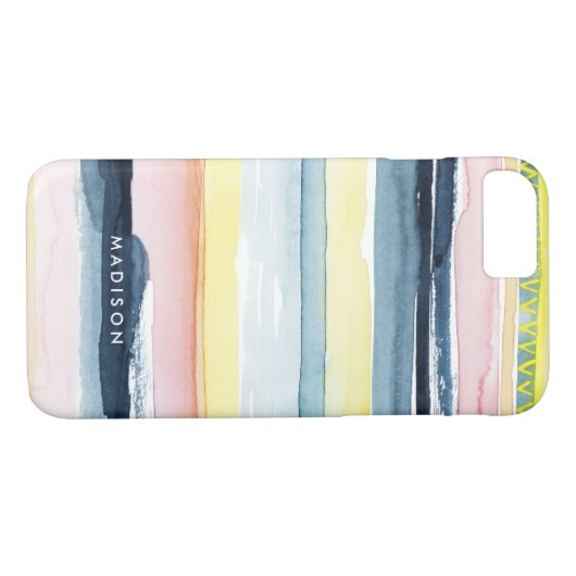 Jouw naam toevoegen | Sunset Stream I Case-Mate iPhone Case (Achterkant (Horizontaal))