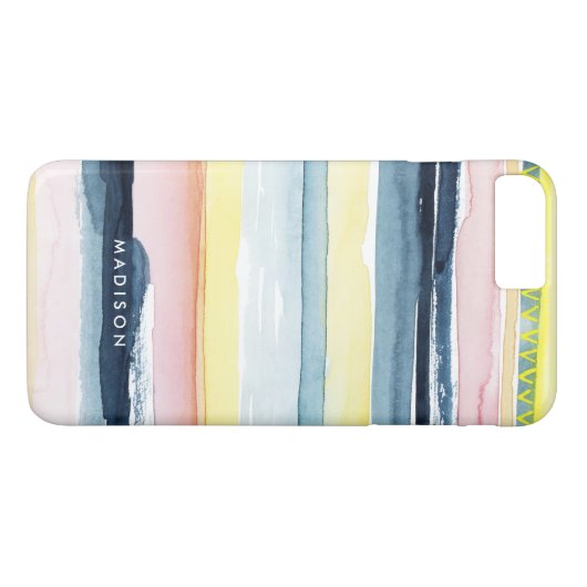 Jouw naam toevoegen | Sunset Stream I Case-Mate iPhone Case (Achterkant (Horizontaal))