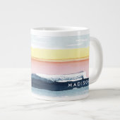 Jouw naam toevoegen | Sunset Stream I Grote Koffiekop (Voorkant rechts)