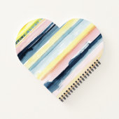 Jouw naam toevoegen | Sunset Stream I Notitieboek (Achterkant)