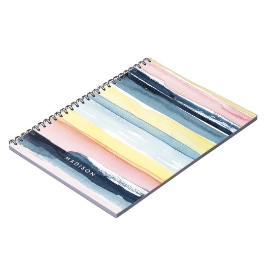 Jouw naam toevoegen | Sunset Stream I Notitieboek (Linkerzijde)