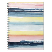 Jouw naam toevoegen | Sunset Stream I Notitieboek (Voorkant)