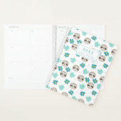 Jouw naam toevoegen | Sweet Sloth Floral Pattern Planner (Display)