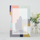 Jouw naam toevoegen | Taal Briefpapier (Staand voorkant)