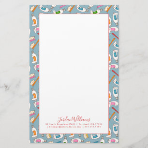 Jouw naam toevoegen   Tandenborstel- en tandpastea Briefpapier