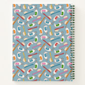 Jouw naam toevoegen | Tandenborstel- en tandpastea Notitieboek (Achterkant)