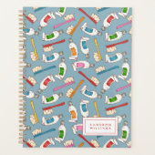 Jouw naam toevoegen | Tandenborstel- en tandpastea Planner (Voorkant)