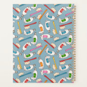 Jouw naam toevoegen | Tandenborstel- en tandpastea Planner (Achterkant)