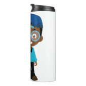 Jouw naam toevoegen - thermische trommel thermosbeker (Geroteerd rechts)