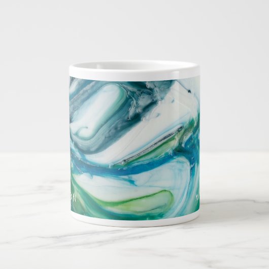 Jouw naam toevoegen | Tidal Sweep II Grote Koffiekop (Voorkant)