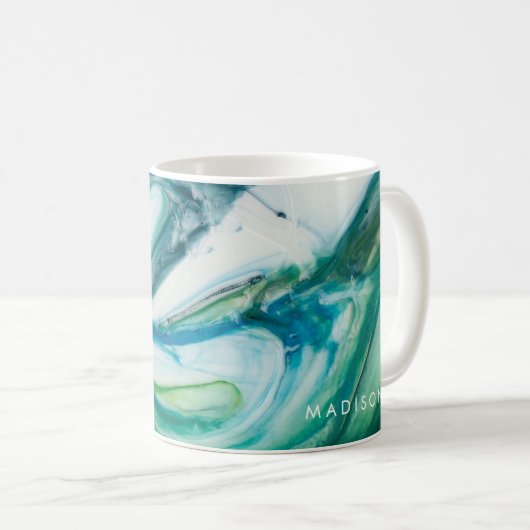 Jouw naam toevoegen | Tidal Sweep II Koffiemok (Voorkant rechts)