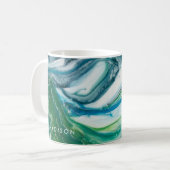 Jouw naam toevoegen | Tidal Sweep II Koffiemok (Voorkant links)