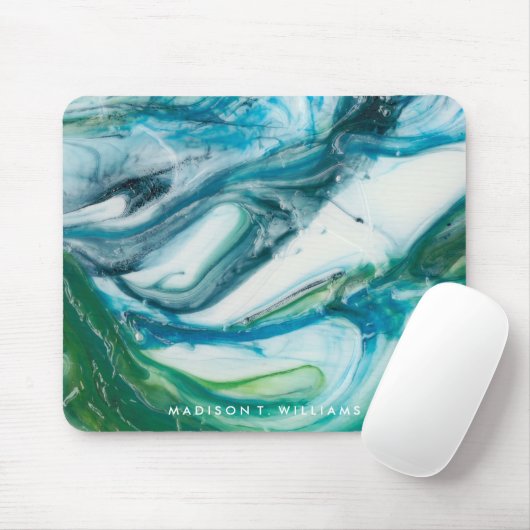 Jouw naam toevoegen | Tidal Sweep II Muismat (Met muis)