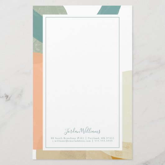 Jouw naam toevoegen | Trombocyten Briefpapier (Voorkant)