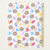 Jouw naam toevoegen | Tropisch patroon met sleuf e Planner (Achterkant)