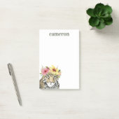 Jouw naam toevoegen | Tropische halo | Sweet Cheet Post-it® Notes (Kantoor)