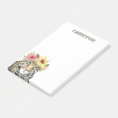 Jouw naam toevoegen | Tropische halo | Sweet Cheet Post-it® Notes (Schuin)